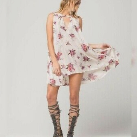 Free People Boho Floral Dress - Picture 7 of 8